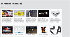 Desktop Screenshot of martinpetrus.com